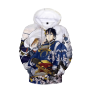 Anime Touken Ranbu Mikazuki Munechika 3D Printed Hoodie