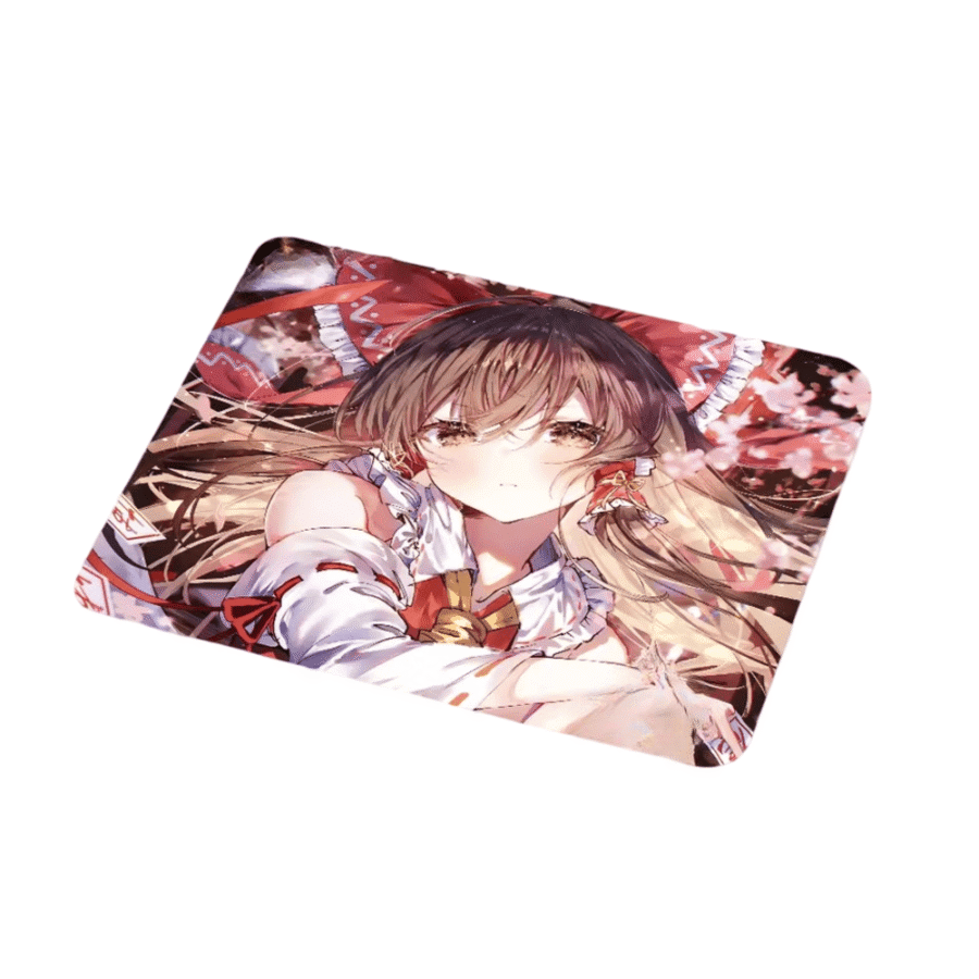 Anime Touhou Project Reimu Hakurei Printed Mouse Pad Anime Touhou Project Reimu Hakurei Printed Mouse Pad