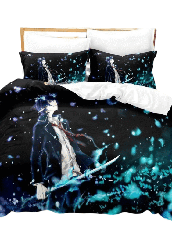 Blue Exorcist Anime Rin Okumura Duvet Cover Set