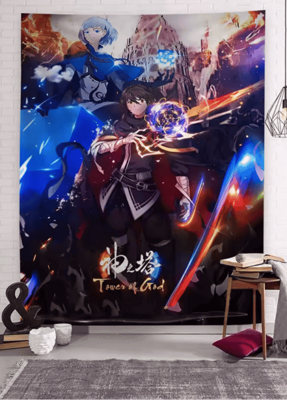 Tower Of God Anime Print Wall Hanging Tapestries
