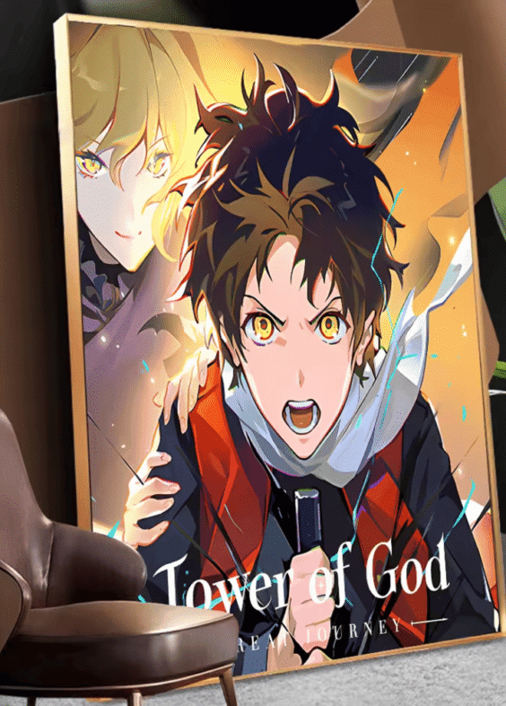 Anime Tower Of God: Great Journey Poster Wall Art