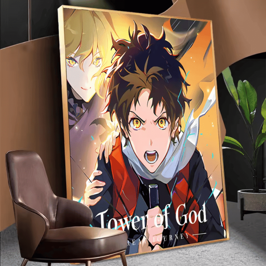 Anime Tower Of God: Great Journey Poster Wall Art Anime Tower Of God: Great Journey Poster Wall Art