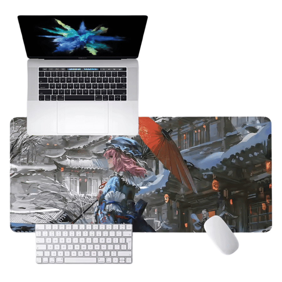 Anime Touhou Project Yuyuko Saigyouji HD Printing Mouse Pad Anime Touhou Project Yuyuko Saigyouji HD Printing Mouse Pad