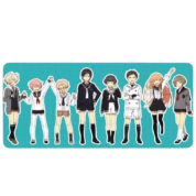 Anime Touken Ranbu Character Mouse Pad