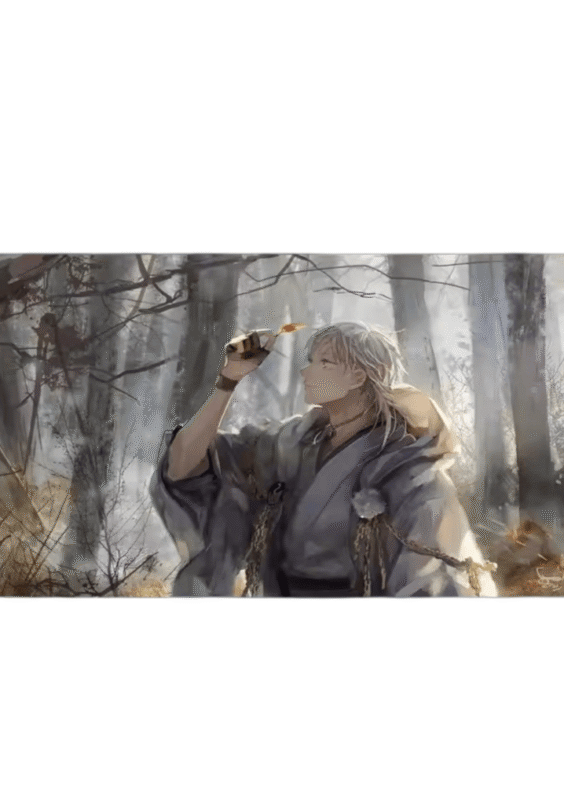 Touken Ranbu Anime Tsurumaru Kuninaga Mouse Pad