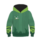 Anime One Piece Roronoa Zoro Printed Casual Hoodie