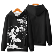 Anime Touhou Project Flandre Scarlet 3D Printed Black Sweatshirt