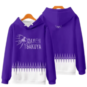 Anime Touhou Project Sakuya Izayoi 3D Printed Sweatshirt