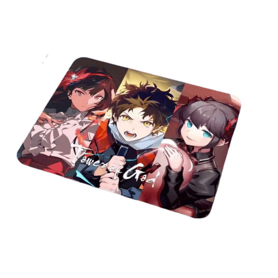 Anime Tower Of God Bam And Yeon Yihwa With Verdi Mouse Pad Anime Tower Of God Bam And Yeon Yihwa With Verdi Mouse Pad