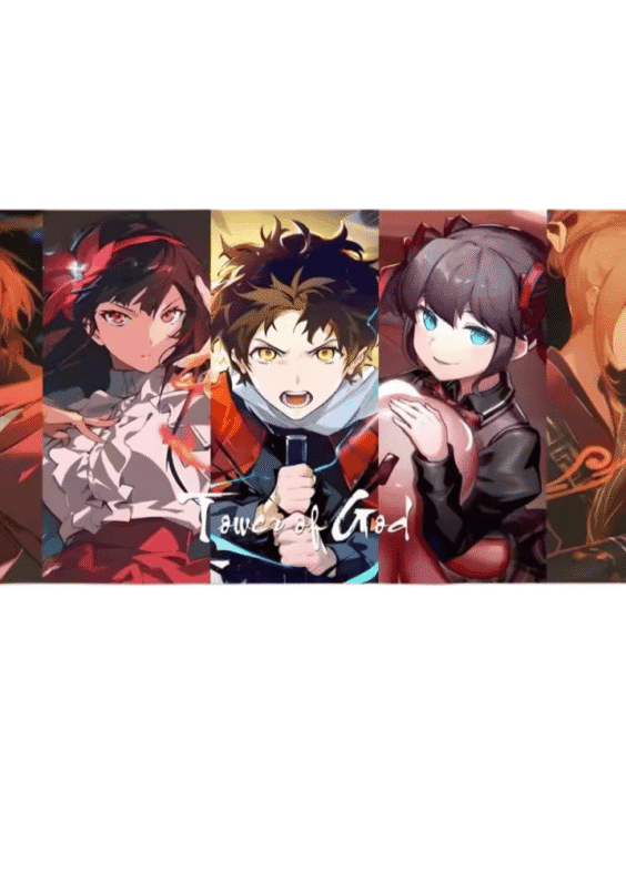 Anime Tower Of God Character Rubber Gaming Mouse Pad