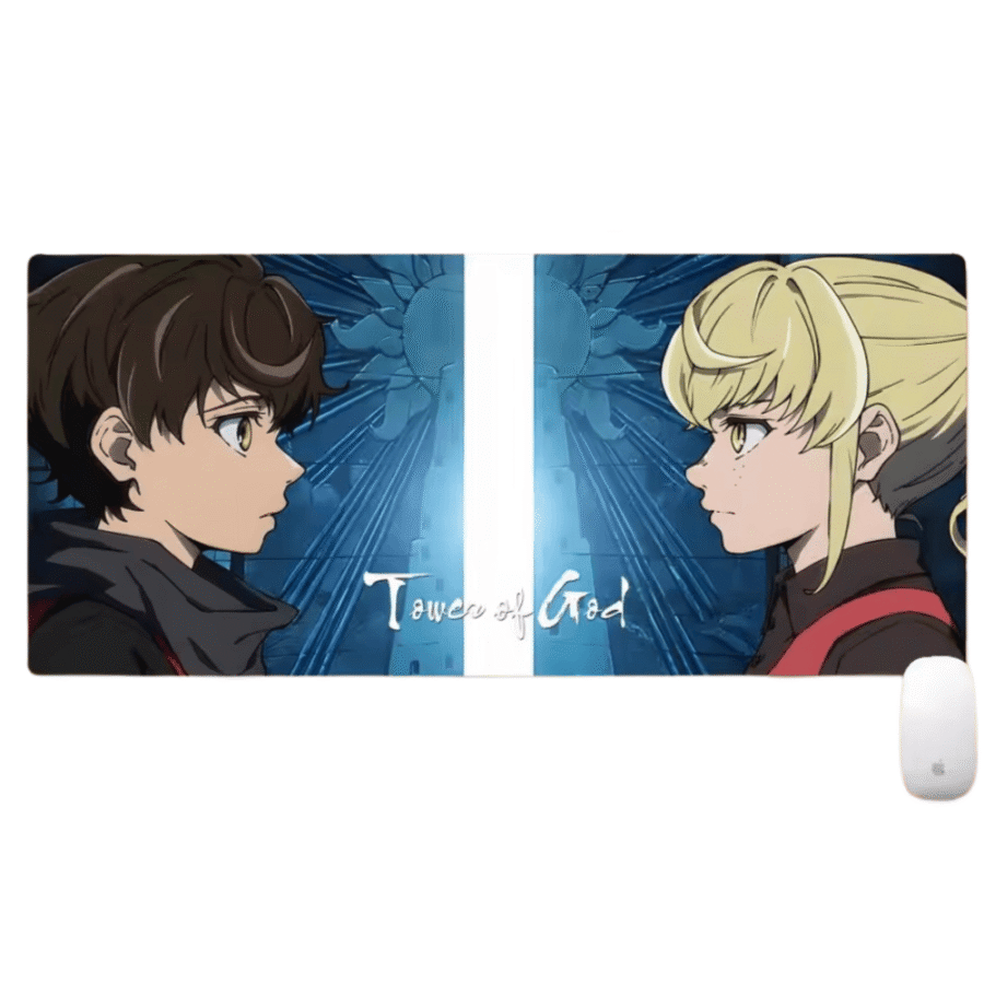 Anime Tower Of God Twenty-Fifth Bam And Rachel Mouse Pad Anime Tower Of God Twenty-Fifth Bam And Rachel Mouse Pad