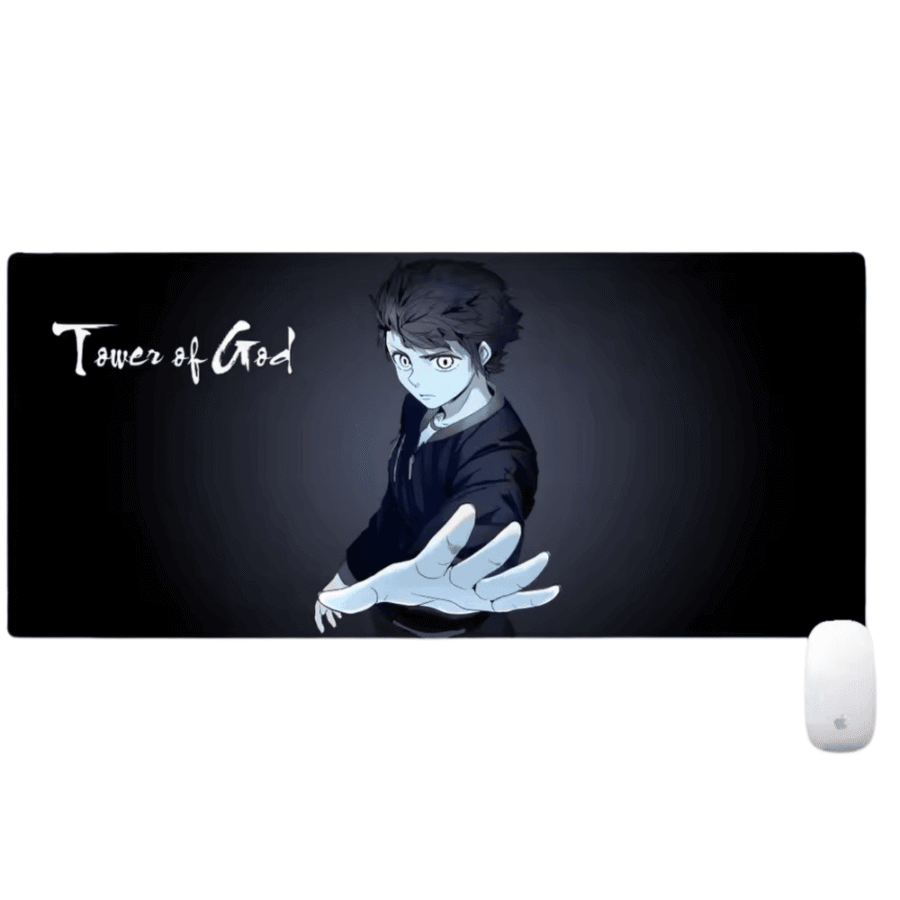 Anime Tower Of God Twenty-Fifth Baam Black Mouse Pad Anime Tower Of God Twenty-Fifth Baam Black Mouse Pad