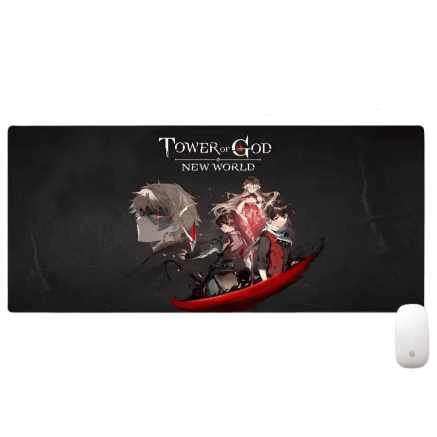 Anime Tower Of God: NEW WORLD Black Mouse Pad Anime Tower Of God: NEW WORLD Black Mouse Pad