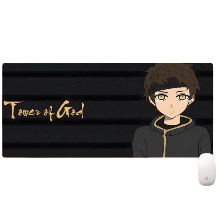 Anime Tower Of God Twenty-Fifth Bam Black Mouse Pad Anime Tower Of God Twenty-Fifth Bam Black Mouse Pad