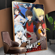 Anime Tower Of God Character Paper Poster Wall Art