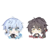 Tower Of God Anime Khun And Bam Badge