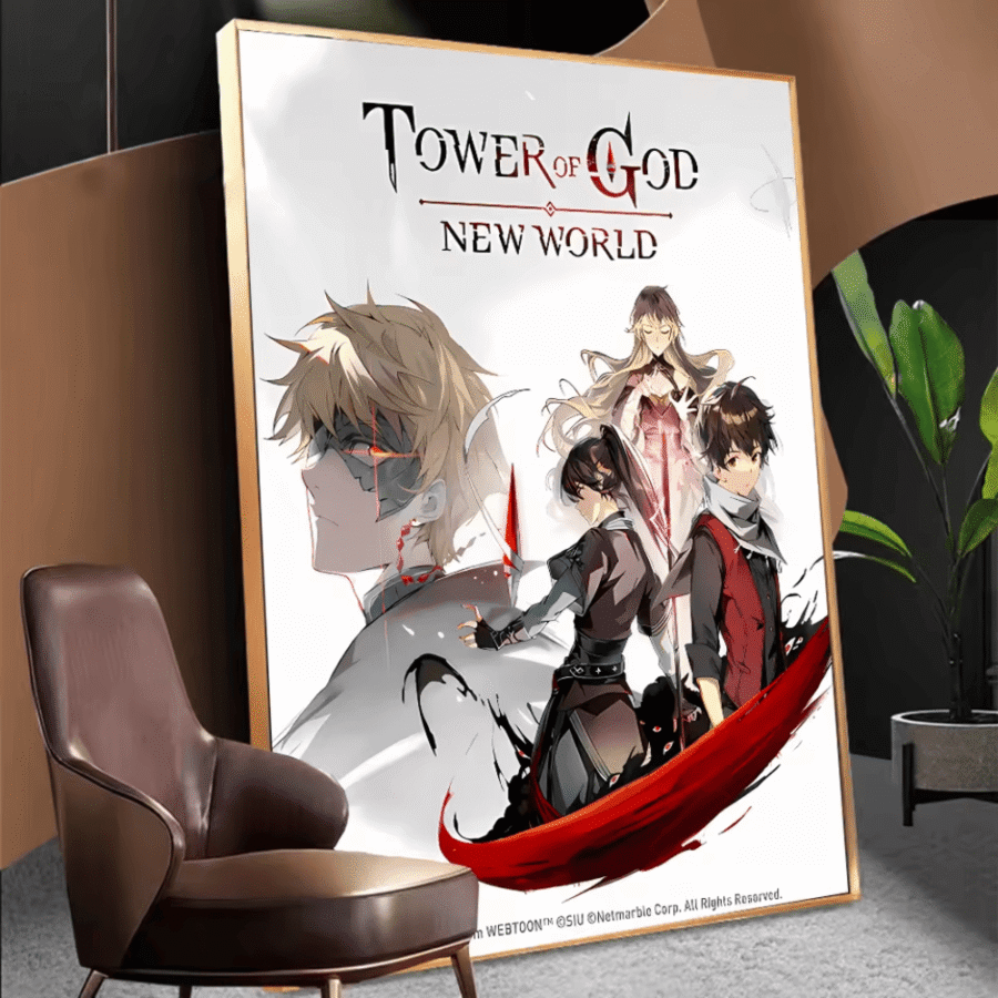 Anime Tower Of God: NEW WORLD Poster Wall Art Anime Tower Of God: NEW WORLD Poster Wall Art
