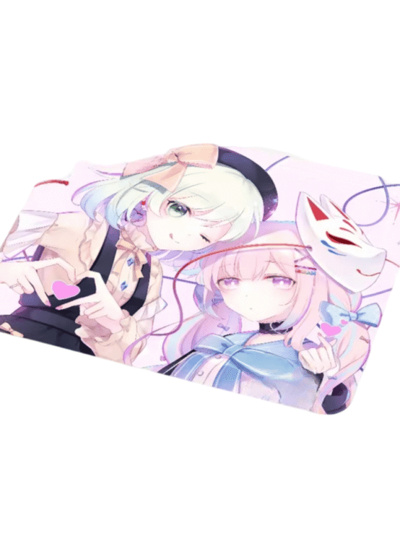 Anime Touhou Project Lize Helesta And Suzuhara Lulu Mouse Pad