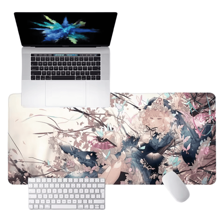 Touhou Project Anime Yuyuko Saigyouji HD Printing Mouse Pad Touhou Project Anime Yuyuko Saigyouji HD Printing Mouse Pad