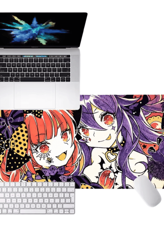 Anime Touhou Project Rin Kaenbyou And Utsuho Reiuji HD Printing Mouse Pad
