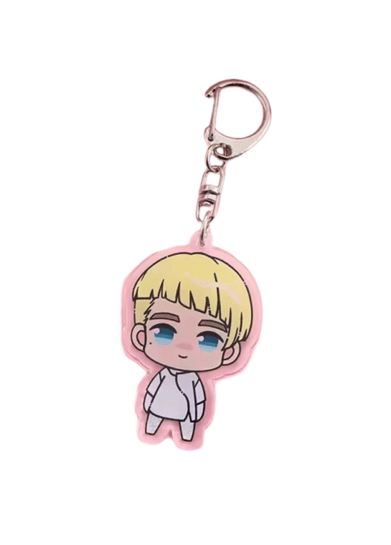 5cm Trigun Vash The Stampede Anime Acrylic Keychain Pendant