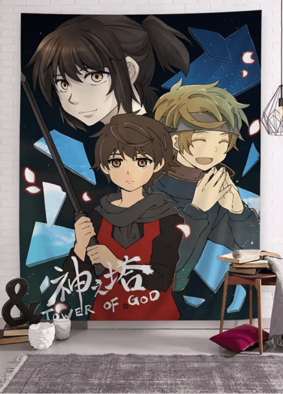 Tower Of God Anime Characters Wall Hanging Tapestries