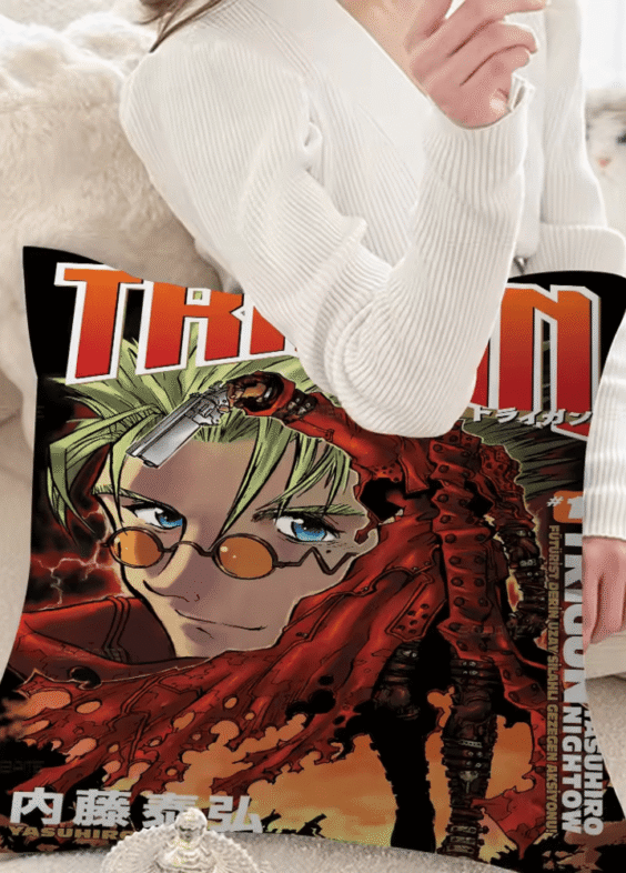Anime Trigun Vash The Stampede Printed Pillow Cover