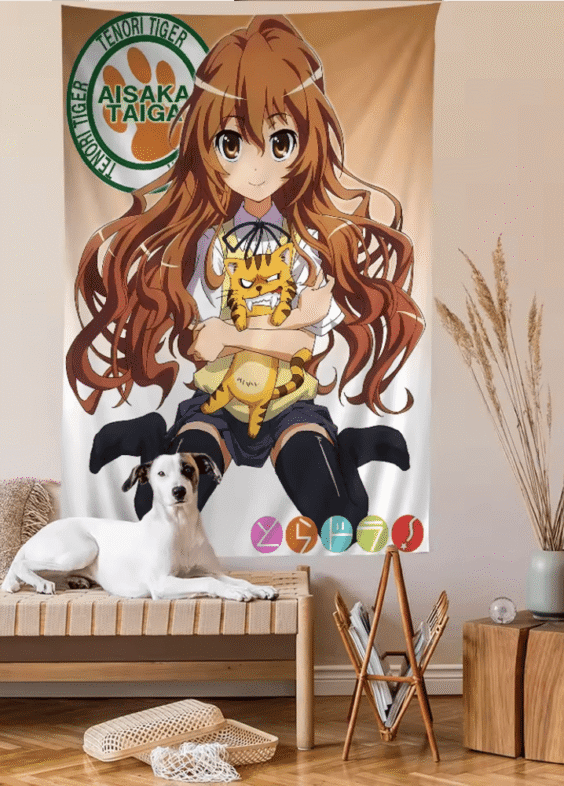 Anime Toradora Taiga Aisaka Tapestry Wall Hanging Sheet
