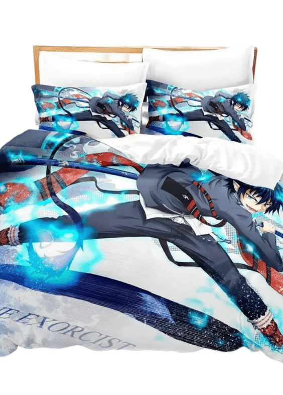 Blue Exorcist Rin Okumura Anime Printed Duvet Cover Set