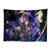 Anime Tower Of God Black-March Bam Tapestry Hanging Wall Art