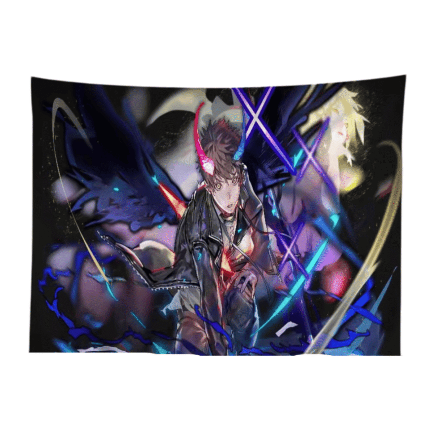 Anime Tower Of God Black-March Bam Tapestry Hanging Wall Art Anime Tower Of God Black-March Bam Tapestry Hanging Wall Art