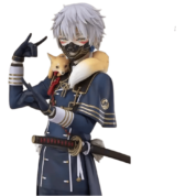 Touken Ranbu Anime Nakigitsune Action Figure Toy
