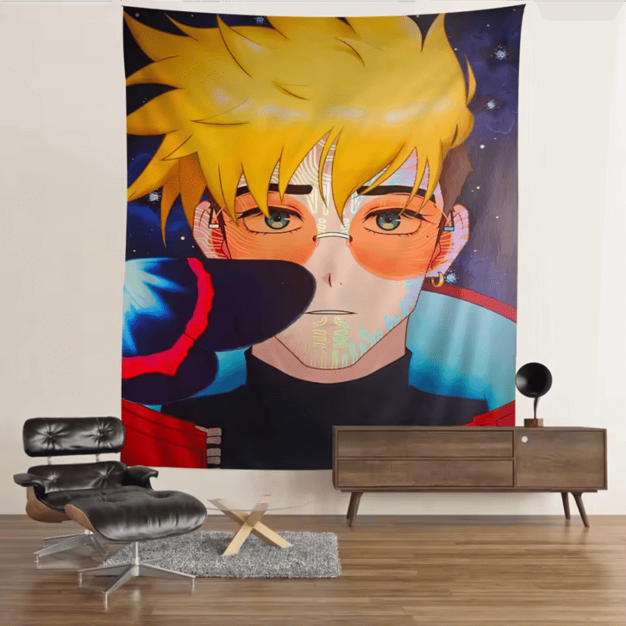 Trigun Anime Vash The Stampede Tapestry Wall Hanging Trigun Anime Vash The Stampede Tapestry Wall Hanging