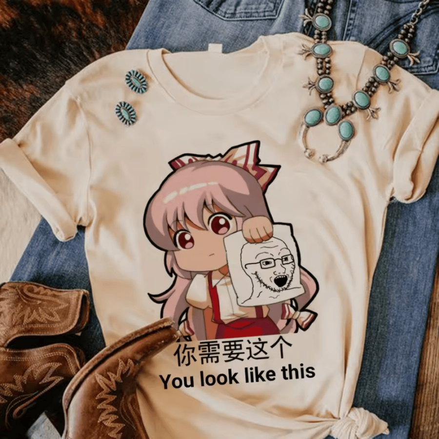 Touhou Project Reimu Hakurei Anime T-Shirt For Women