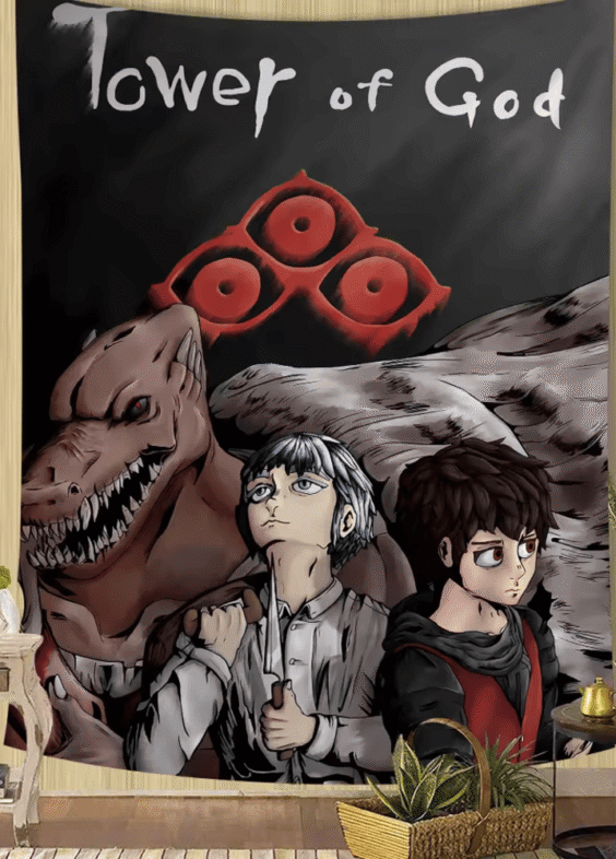 Tower Of God Anime Polyester Hanging Bohemian