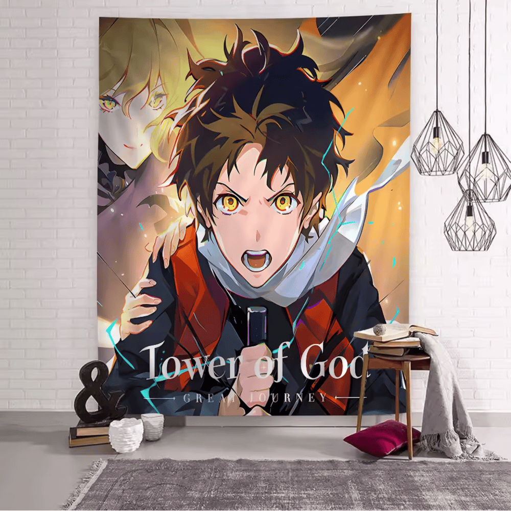 Anime Tower Of God: Great Journey Wall Hanging Tapestries Anime Tower Of God: Great Journey Wall Hanging Tapestries