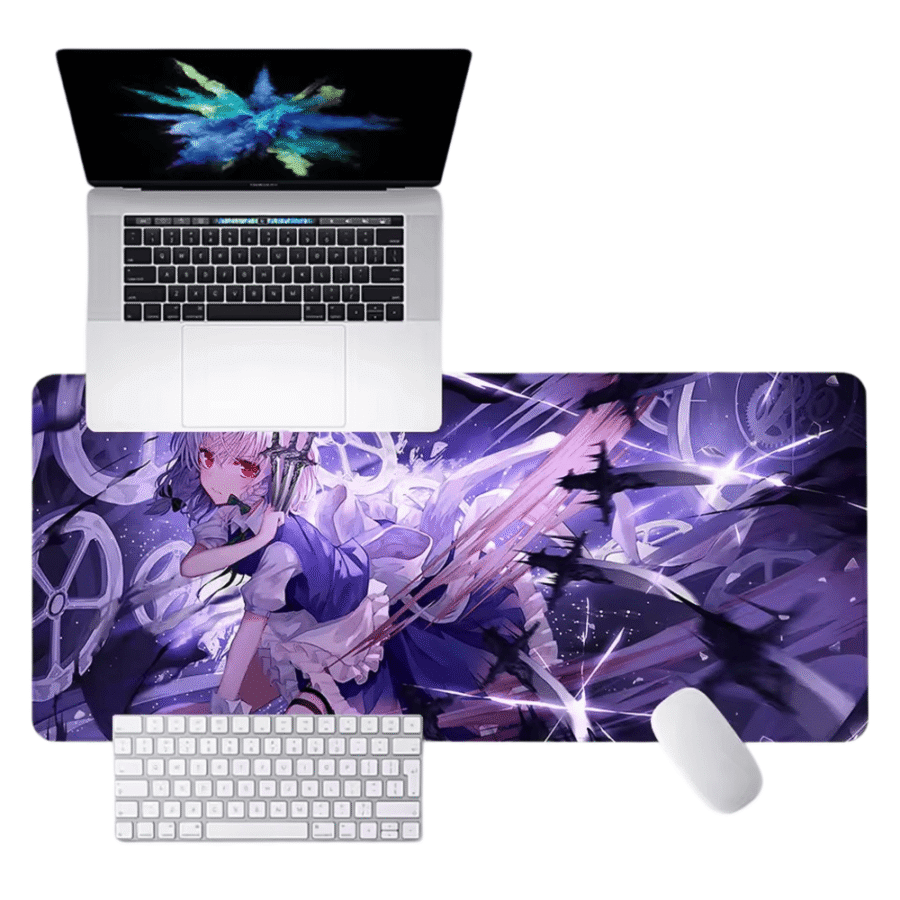Anime Touhou Project Sakuya Izayoi HD Printing Mouse Pad Anime Touhou Project Sakuya Izayoi HD Printing Mouse Pad