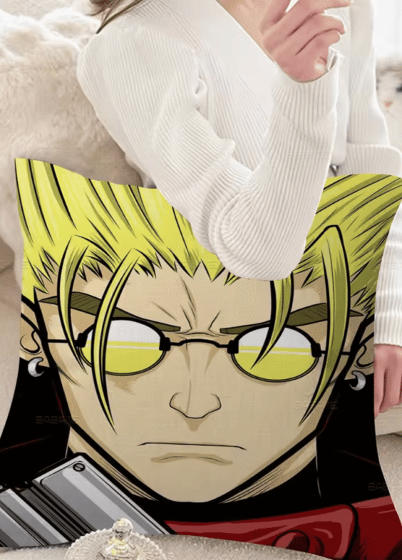 Trigun Anime Vash The Stampede Pillow Cover
