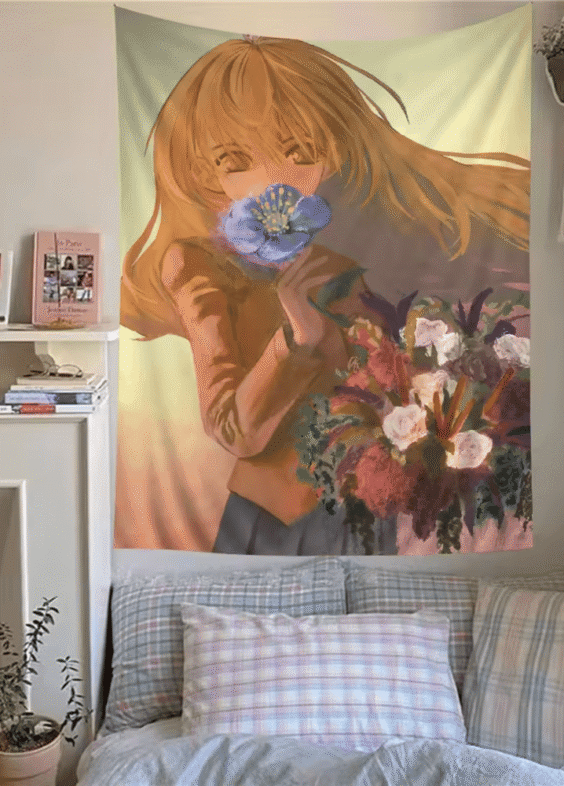 Anime Taiga Aisaka Toradora Print Tapestry Art Decor