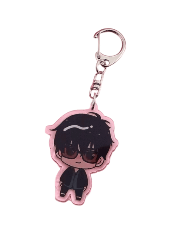 5cm Anime Trigun Stampede Nicholas D. Wolfwood Acrylic Keychain Pendant