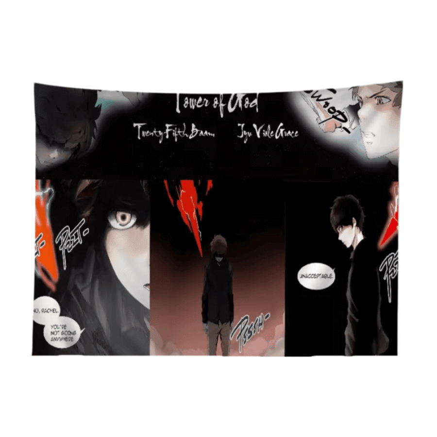 Anime Tower Of God Twenty-Fifth Bam Tapestry Hanging Wall Art Anime Tower Of God Twenty-Fifth Bam Tapestry Hanging Wall Art