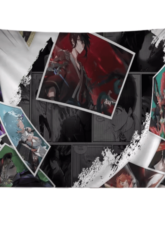 Anime Tower Of God: The Great Journey Tapestry Hanging Wall Art