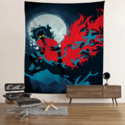 Trigun Vash The Stampede Tapestry Anime Wall Hanging