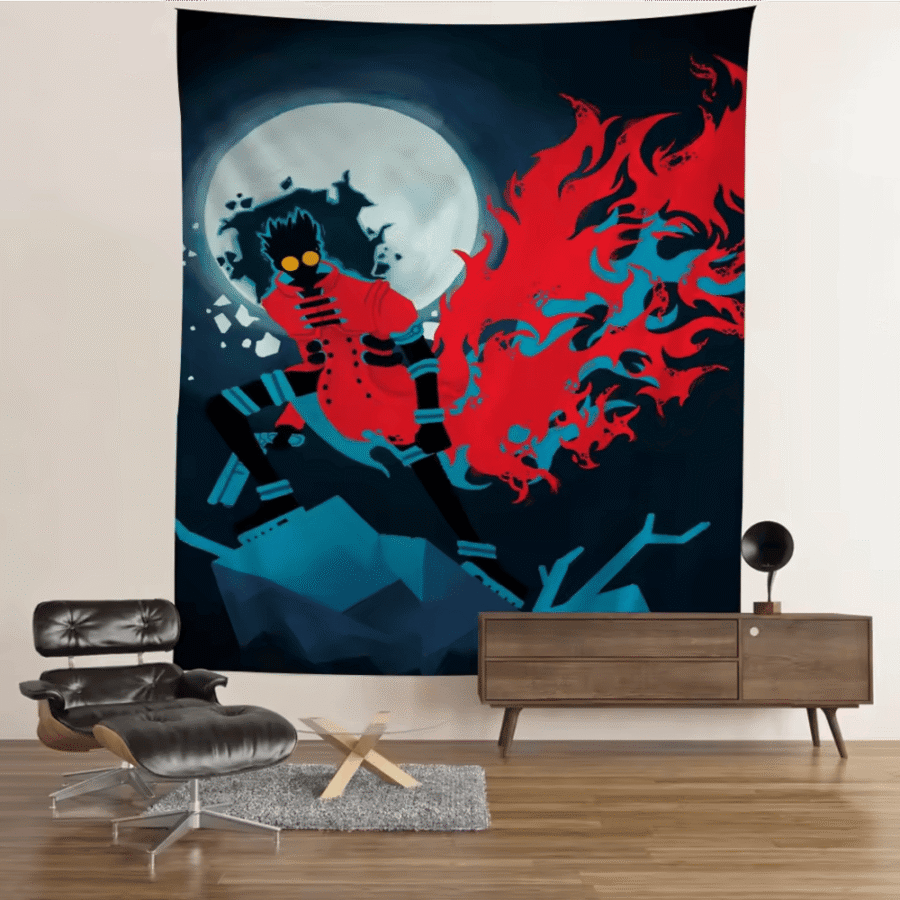 Trigun Vash The Stampede Tapestry Anime Wall Hanging Trigun Vash The Stampede Tapestry Anime Wall Hanging