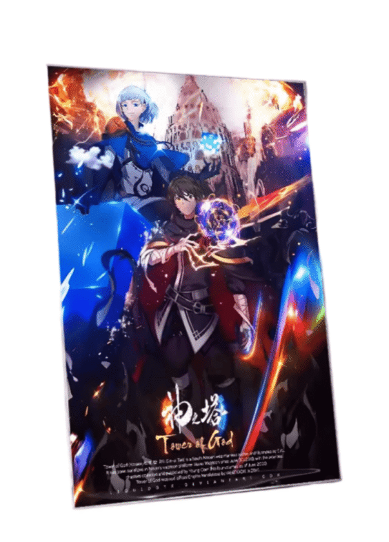 Anime Tower Of God Painting Poster Wall Art