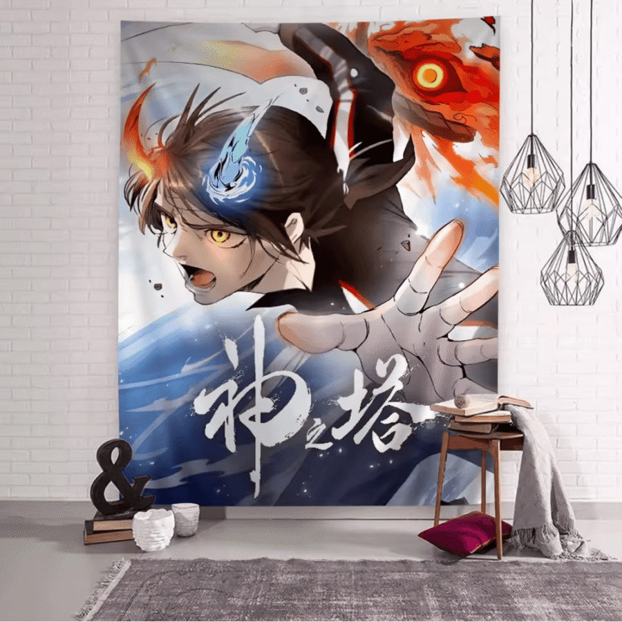 Anime Tower Of God Twenty-Fifth Baam Wall Hanging Tapestries Anime Tower Of God Twenty-Fifth Baam Wall Hanging Tapestries