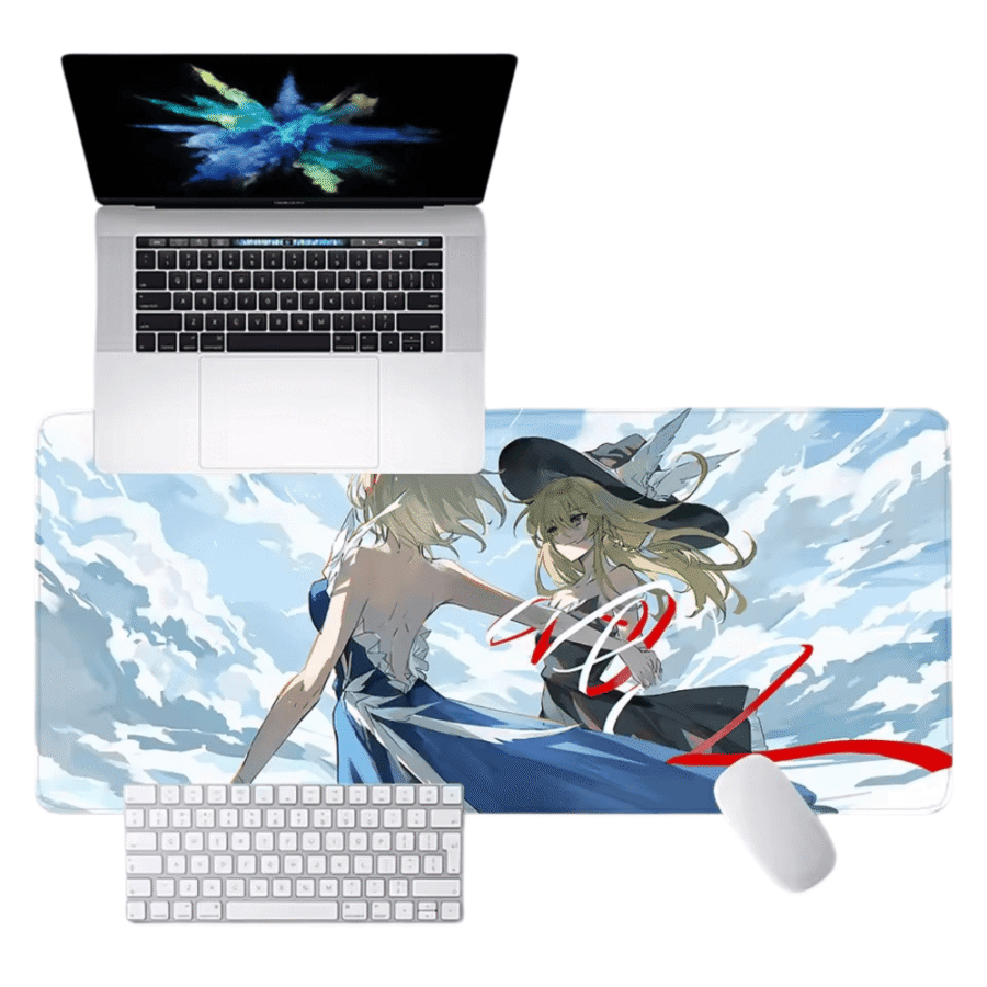 Anime Touhou Project MariAri HD Printing Mouse Pad Anime Touhou Project MariAri HD Printing Mouse Pad