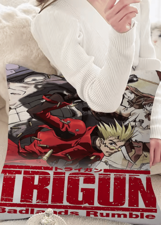 Anime Trigun: Badlands Rumble Pillow Cover