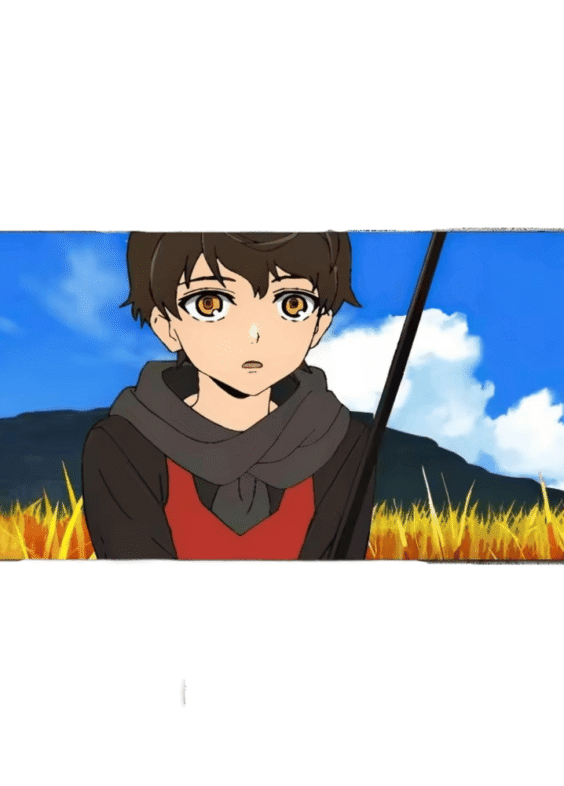 Anime Tower Of God Twenty-Fifth Bam Printed Rubber Mouse Pad