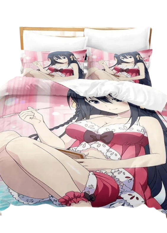 Trinity Seven Akio Fudo Anime Print Duvet Cover Set